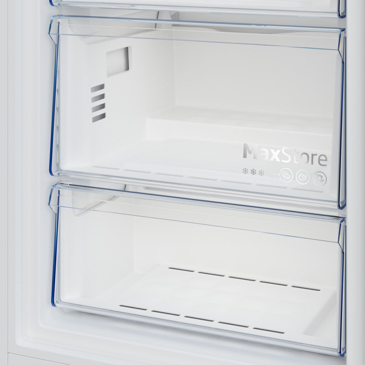 Congelador vetical Beko Total No Frost - B3RFNE314W Blanco-9
