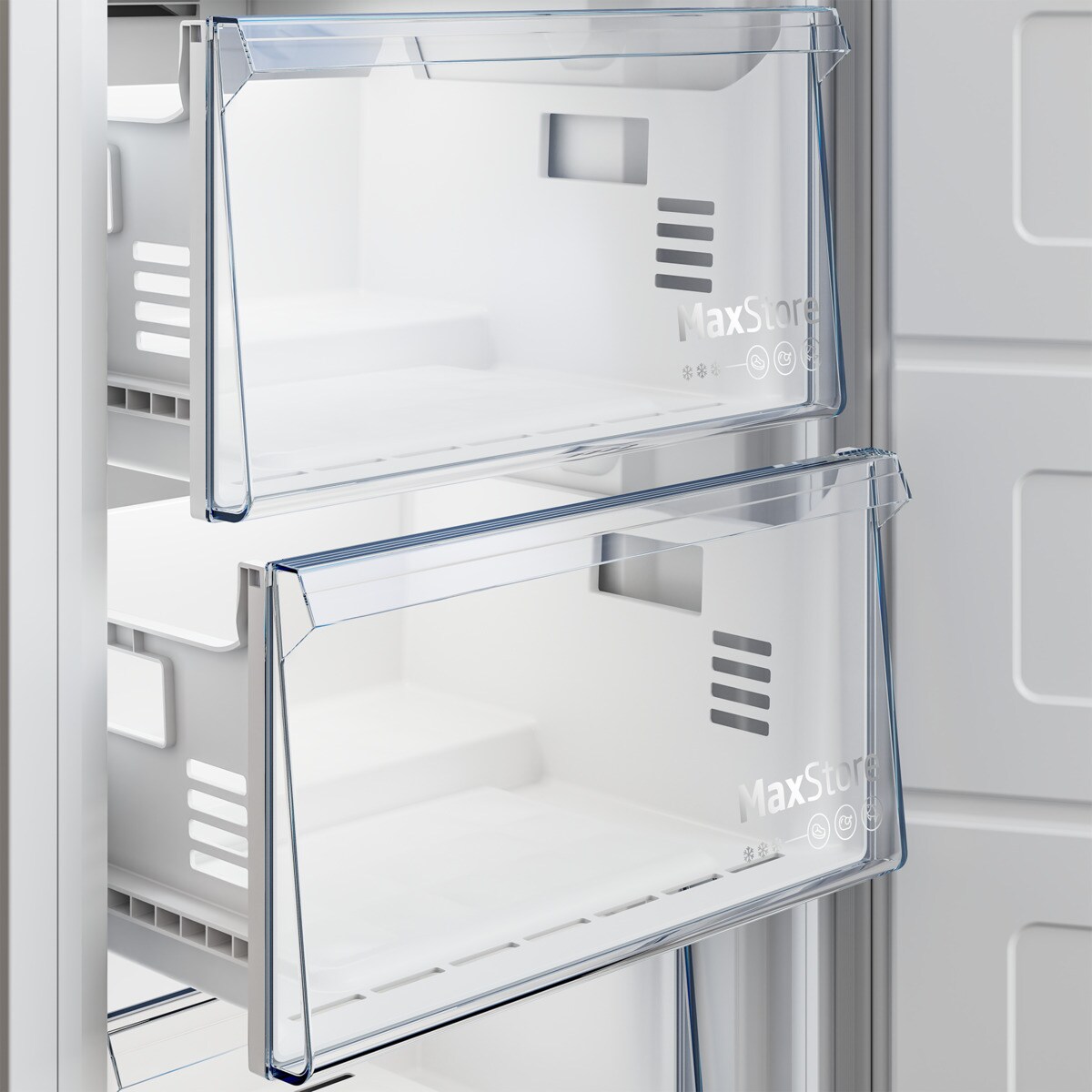 Congelador vetical Beko Total No Frost - B3RFNE314W Blanco-10