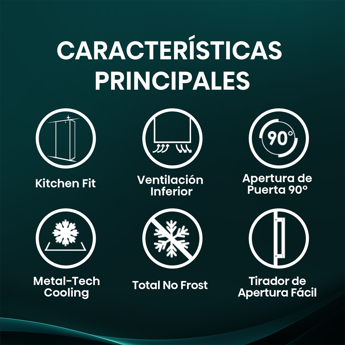 Congelador 1 puerta Hisense Kitchen Fit, Total No Frost - FT3K310SAIE1 - Inox Inox-4