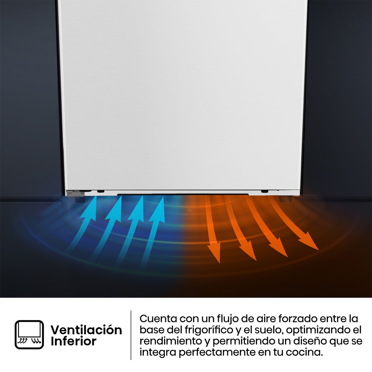 Congelador 1 puerta Hisense  Kitchen Fit, Total No Frost - FT3K310SEWE1 Blanco-7