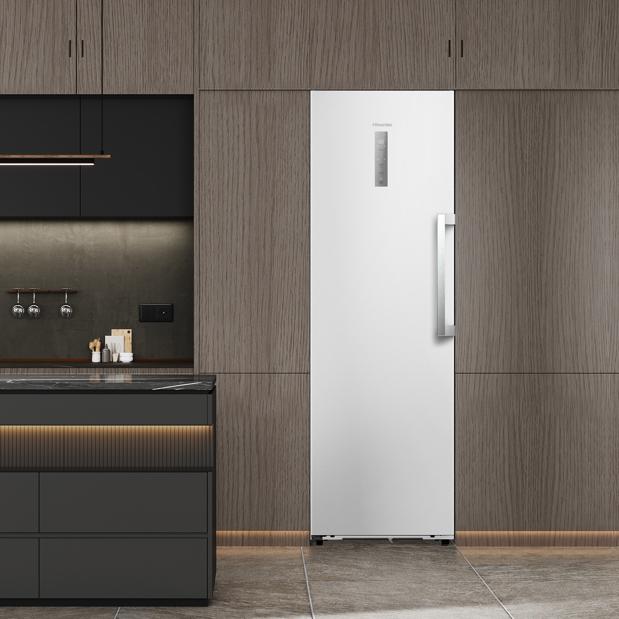 Congelador 1 puerta Hisense  Kitchen Fit, Total No Frost - FT3K310SEWE1 Blanco-14