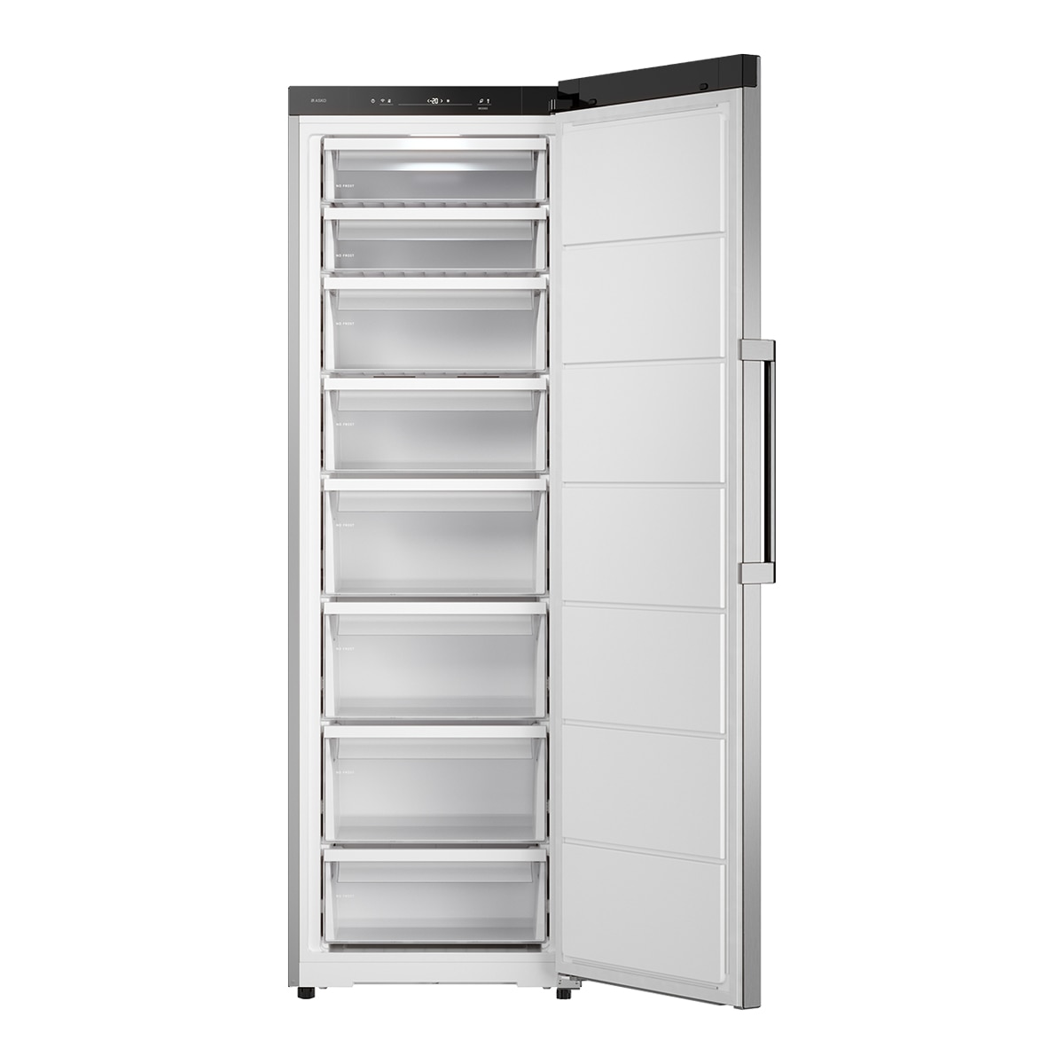 Arca Congeladora Vertical Asko RFF286KNCS1 No Frost e de 185 cm - Aço Inox Aço inoxidável-6