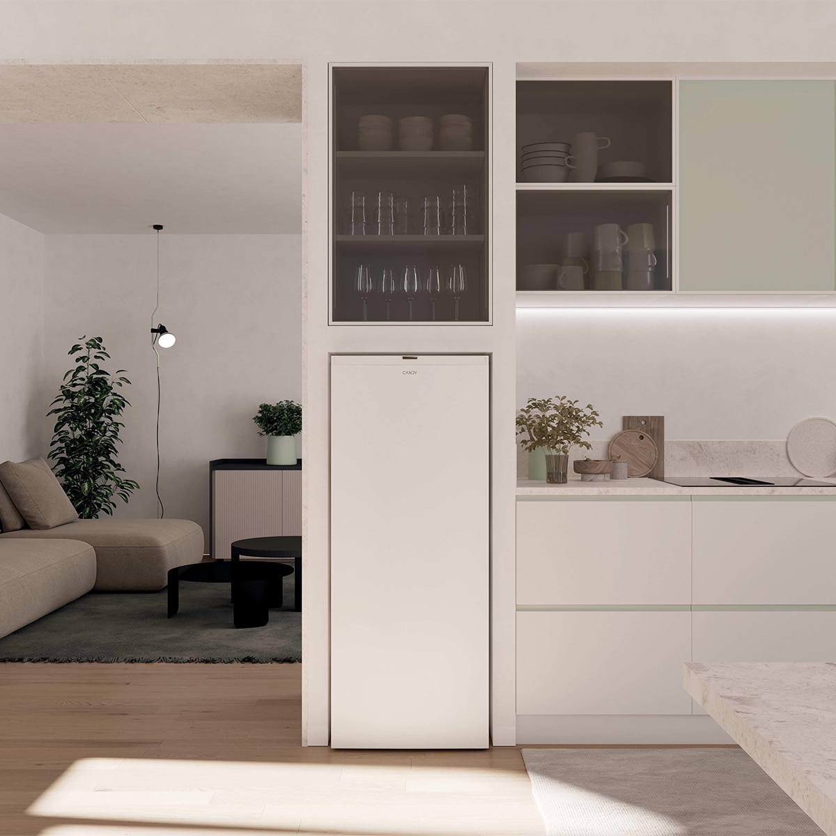 Congelador Vertical Candy - CNUQ2L513EW Blanco-7