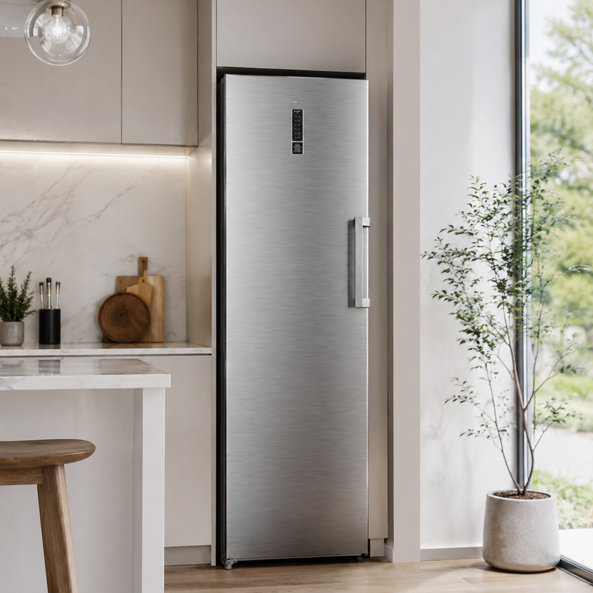 Arca Congeladora Vertical Midea MDRU385MTE46 Total No Frost - Aço Inoxidável Aço inoxidável-6