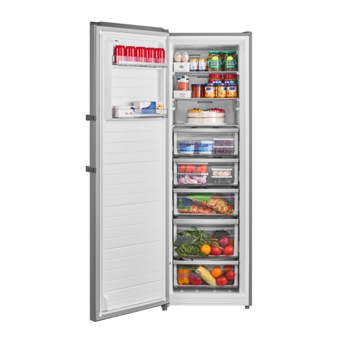 Arca Congeladora Vertical Midea MDRU385MTE46 Total No Frost - Aço Inoxidável Aço inoxidável-8