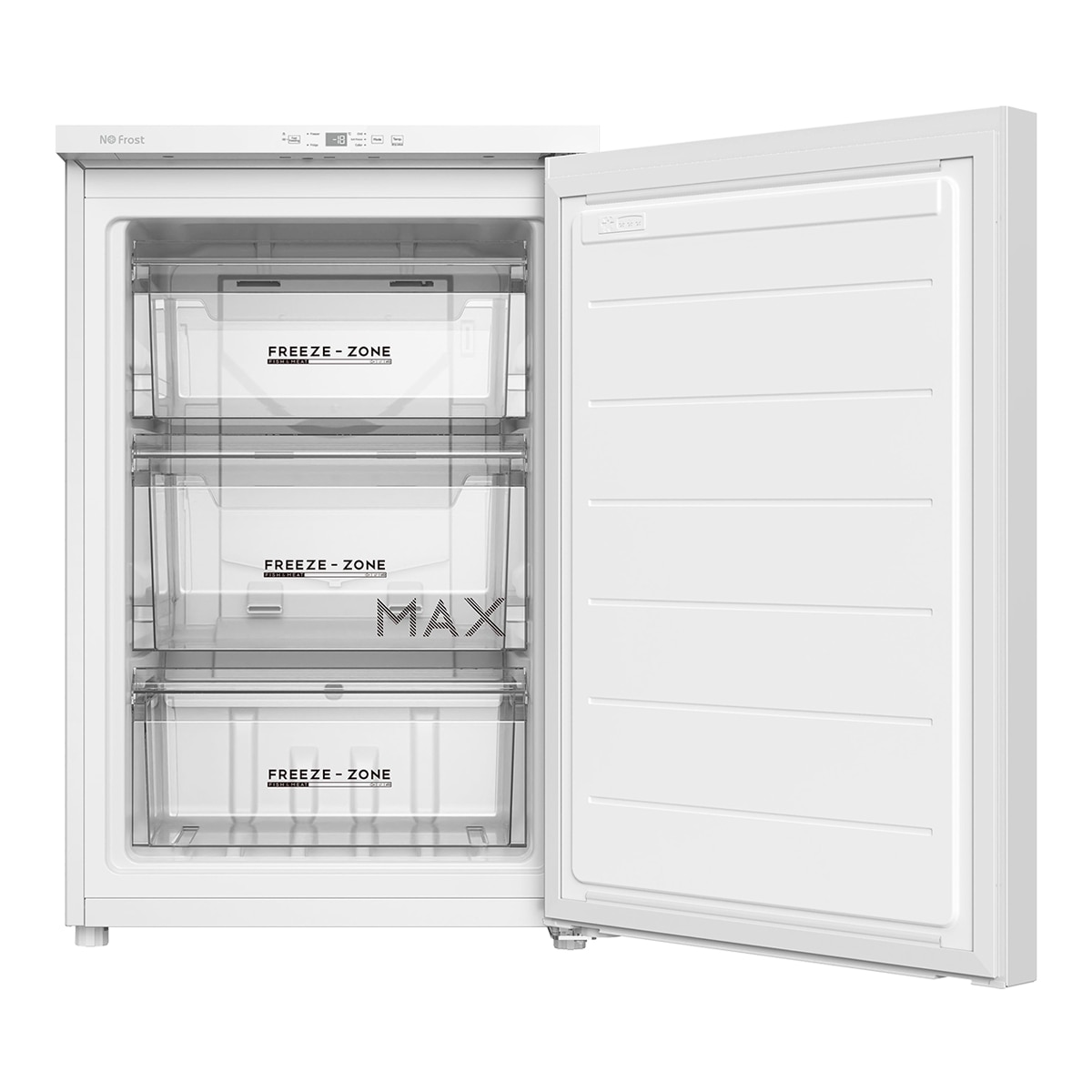 Congelador Vertical Infiniton No Frost, 87 Litros, Clase Energetica D, CV-87L8BDT Blanco-3