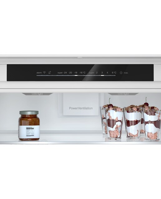 Frigorífico Combinado Encastrável Bosch Série 6 KBN96ADD0 XXL com Fecho SoftClose Branco-3