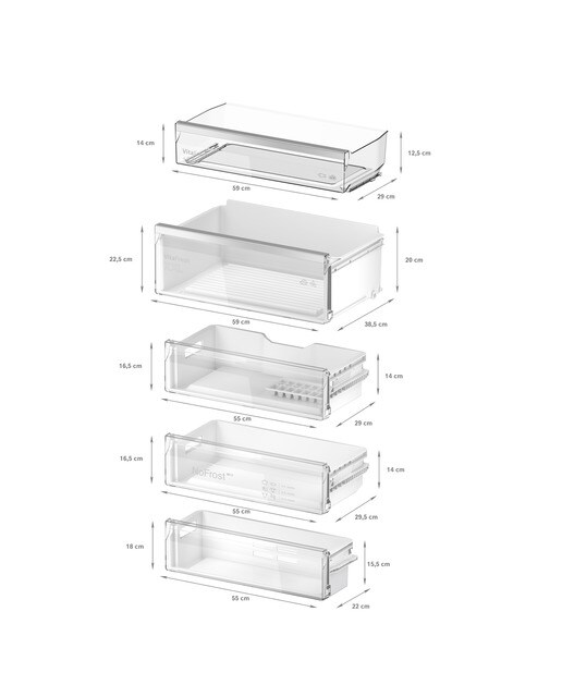 Frigorífico Combinado Encastrável Bosch Série 6 KBN96ADD0 XXL com Fecho SoftClose Branco-7