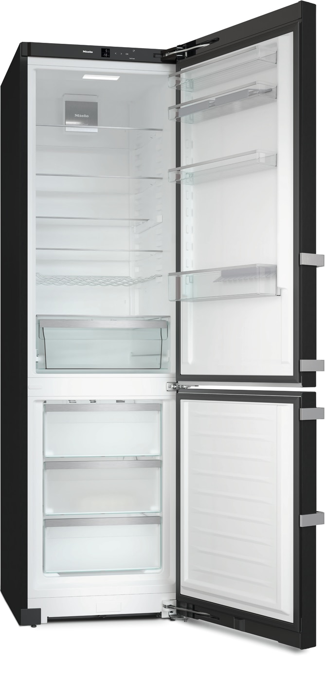 Frigorífico Combinado Miele KFN 4795 AD BST DailyFresh, NoFrost e DynaCool e de 201,5 cm - Porta Blacksteel 2