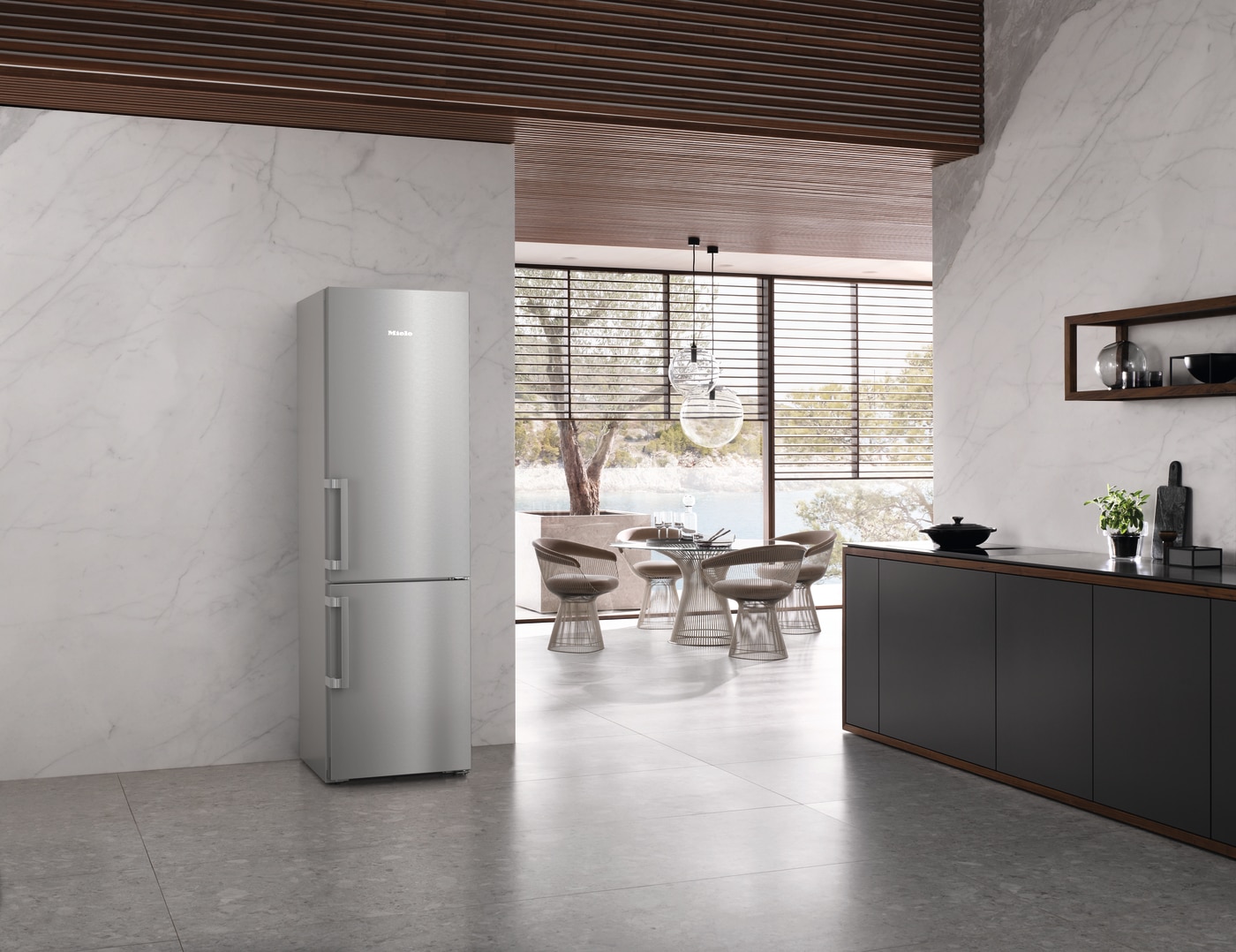 Frigorífico Combinado Miele KFN 4799 AD EDT PerfectFresh Pro e NoFrost e de 201,5 cm - Inox CleanSteel Aço inoxidável-7