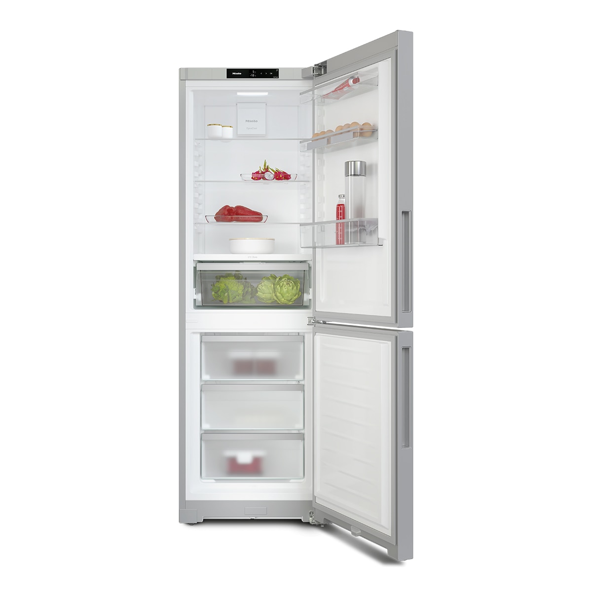 Imagen 2 de Frigorífico Combi Miele PerfectFresh Pro y NoFrost - KFN 4377 C 125 - Acero Inox Acero Inox