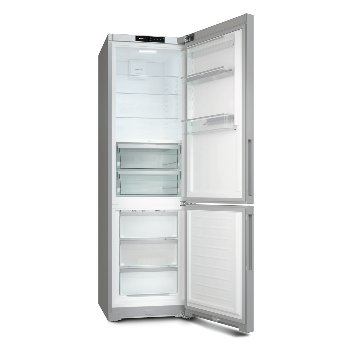 Imagen 2 de Frigorífico Combi Miele PerfectFresh Pro y NoFrost - KFN 4397 C 125 - Plata Plata