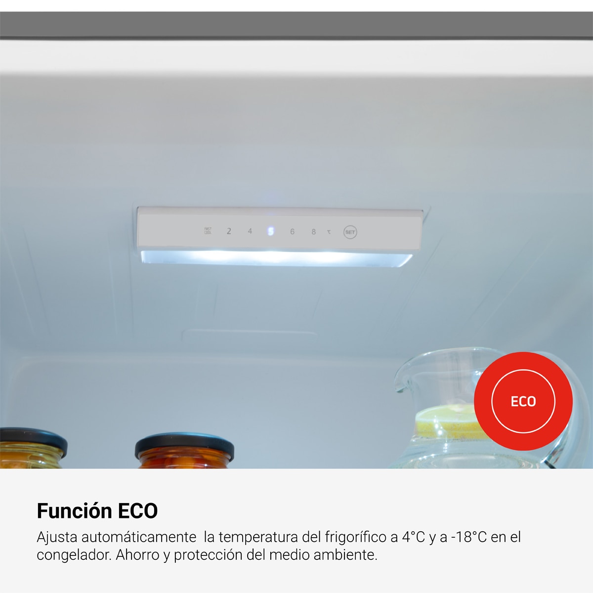 Frigorífico combi Fagor Classic Low Frost - 3FFK-5510X Inox-7