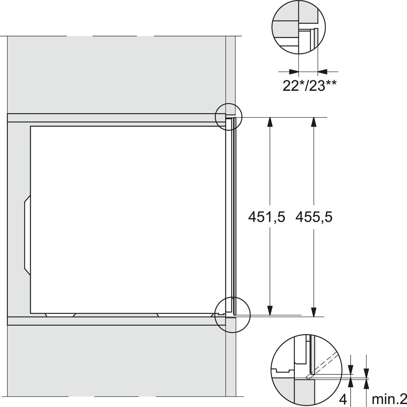 Garrafeira Encastrável Miele KWT 7112 iG OBS FlexiFrame Plus e Push2open com Capacidade de 18 Garrafas Standard - Vidro Preto Obsidiana Obsidian Black-2