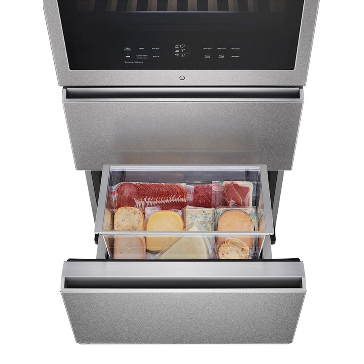 Vinoteca  LG Puerta InstaView Signature - LSR200W Acero Inox Acero Inox-7