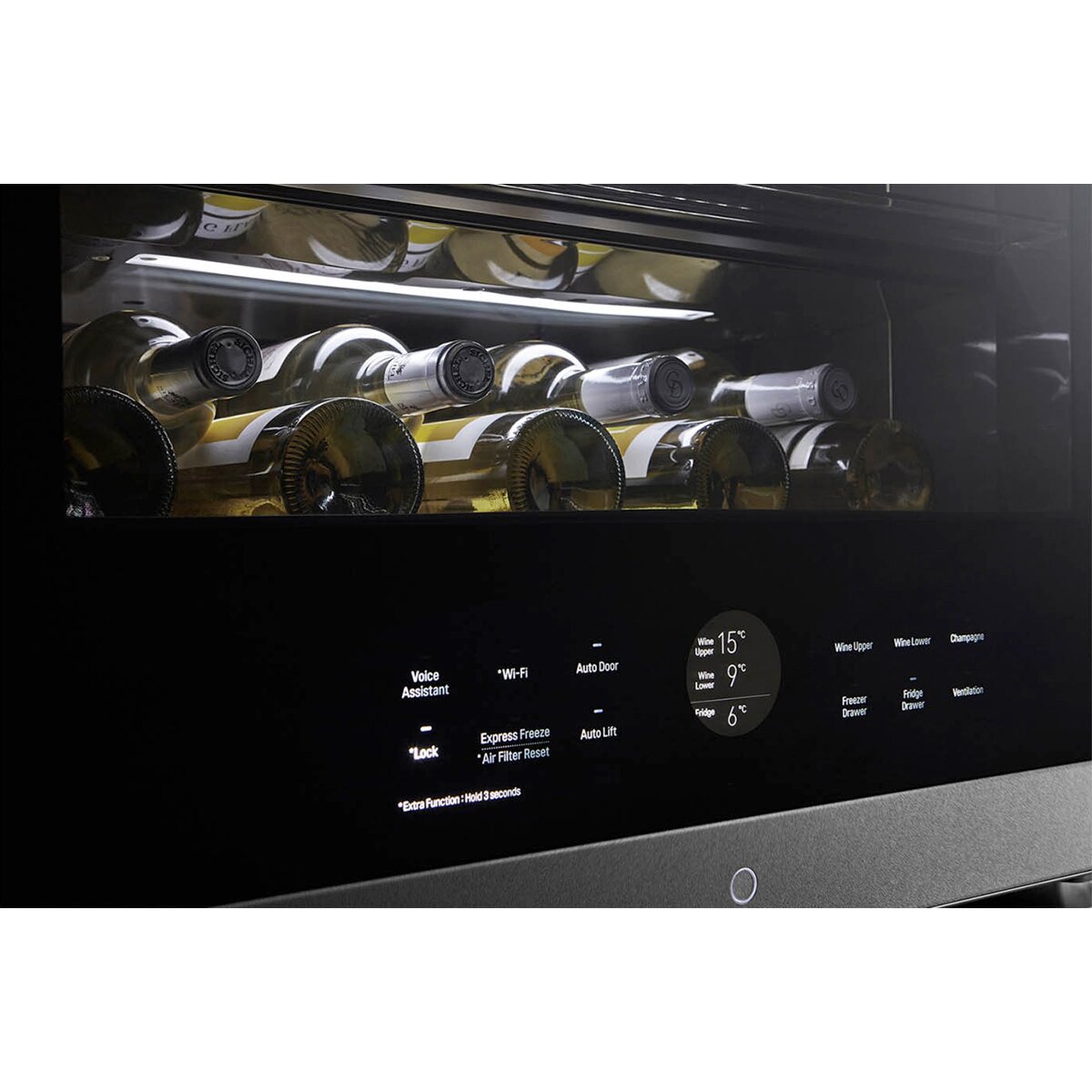 Vinoteca  LG Puerta InstaView Signature - LSR200W Acero Inox Acero Inox-9