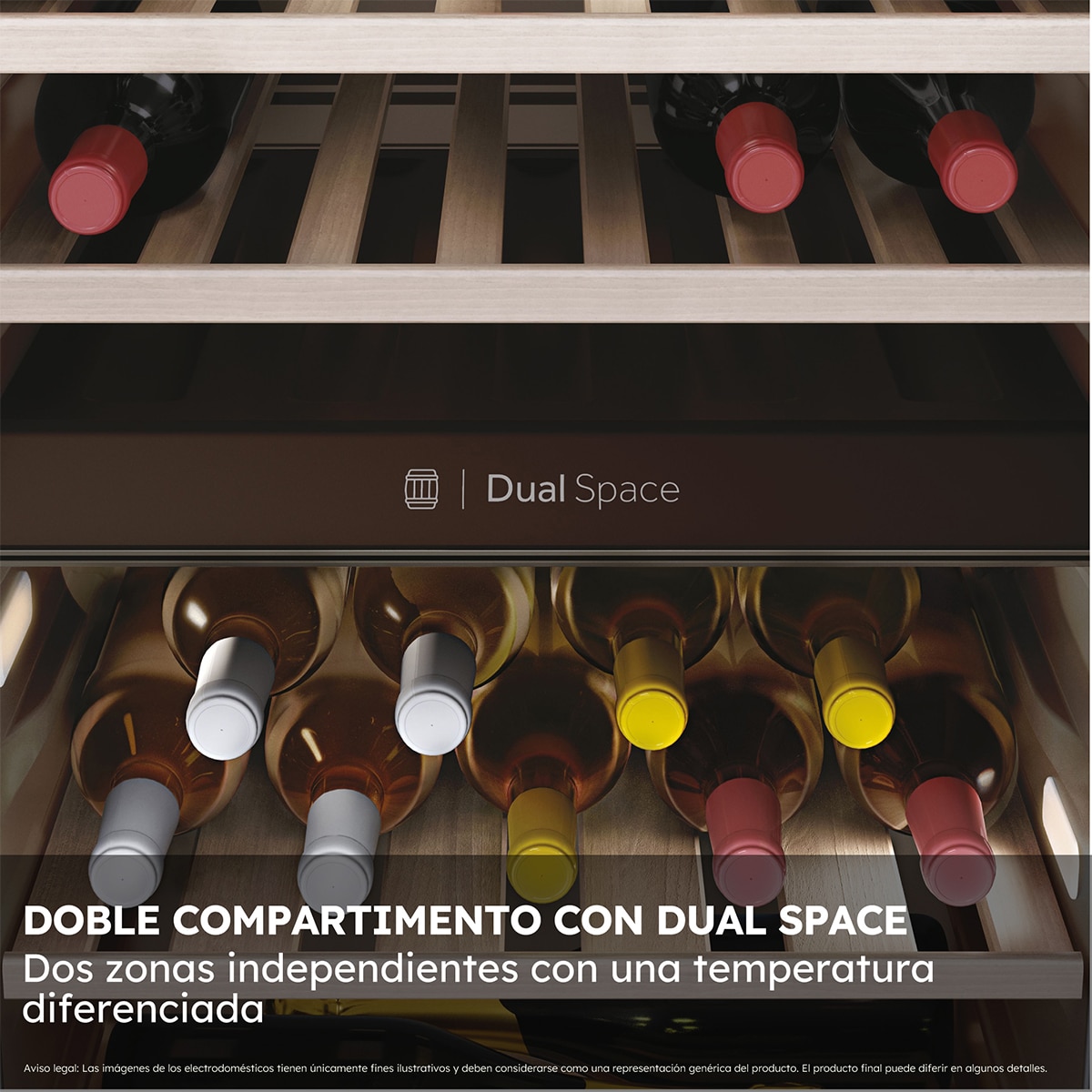 Vinoteca  Haier para 42 botellas Wine Bank 50 Series 7 - HWS42GDAU1 Negro-5