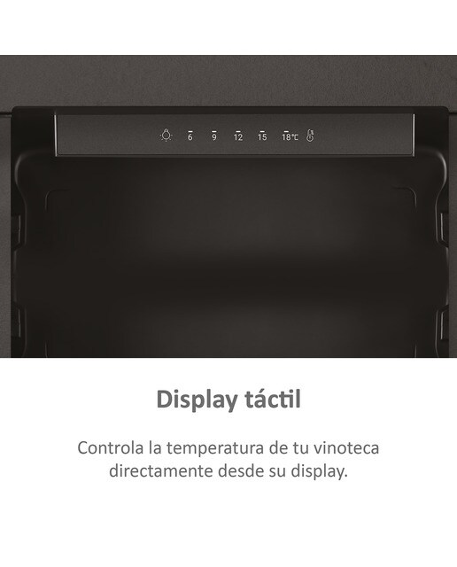 Vinoteca Haier para 33 botellas - Series 3 HWS33GG Negro-8