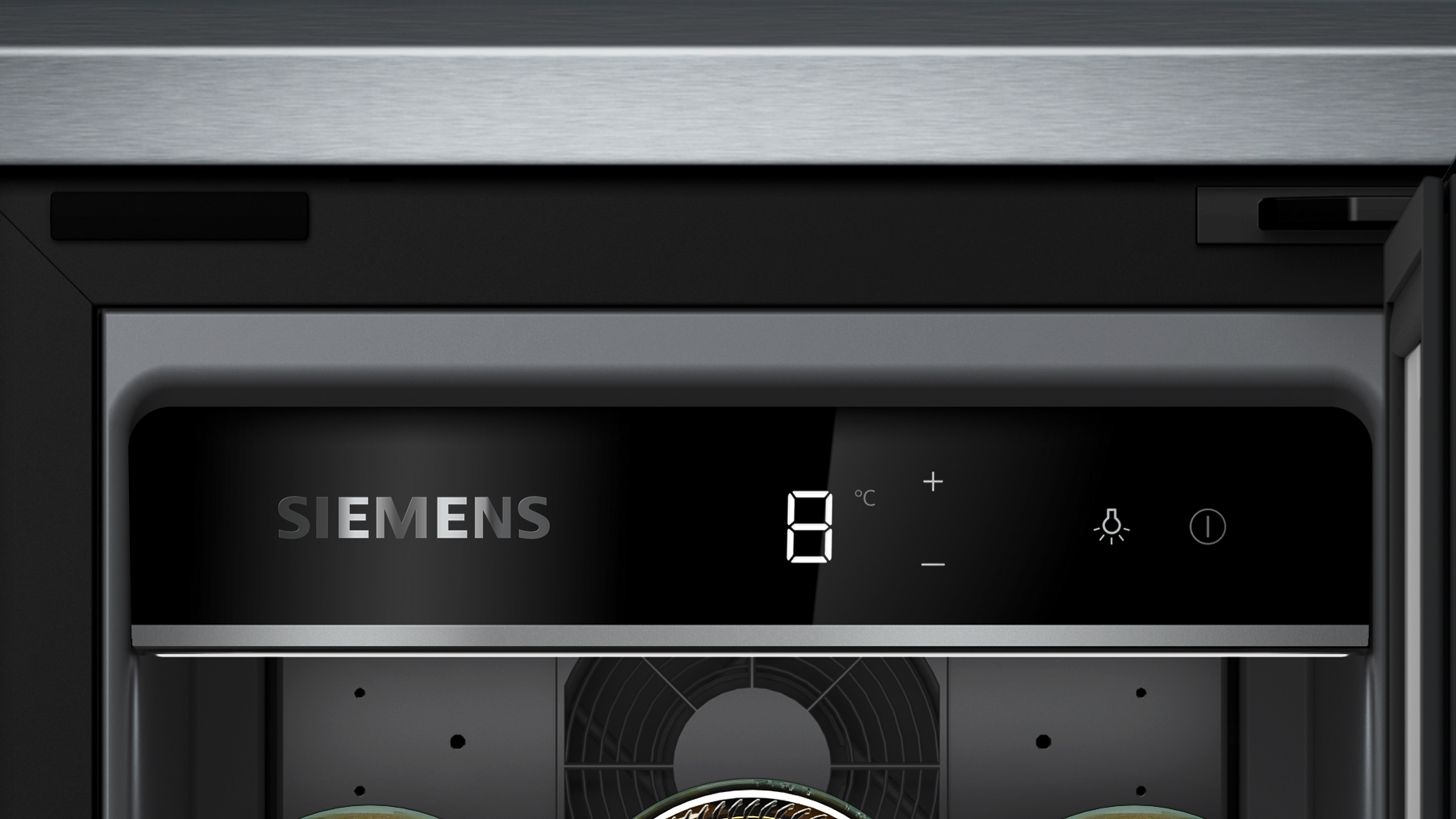 Vinoteca integrable Siemens para 21 botellas - KU20WVHF0 - Negro Negro-3