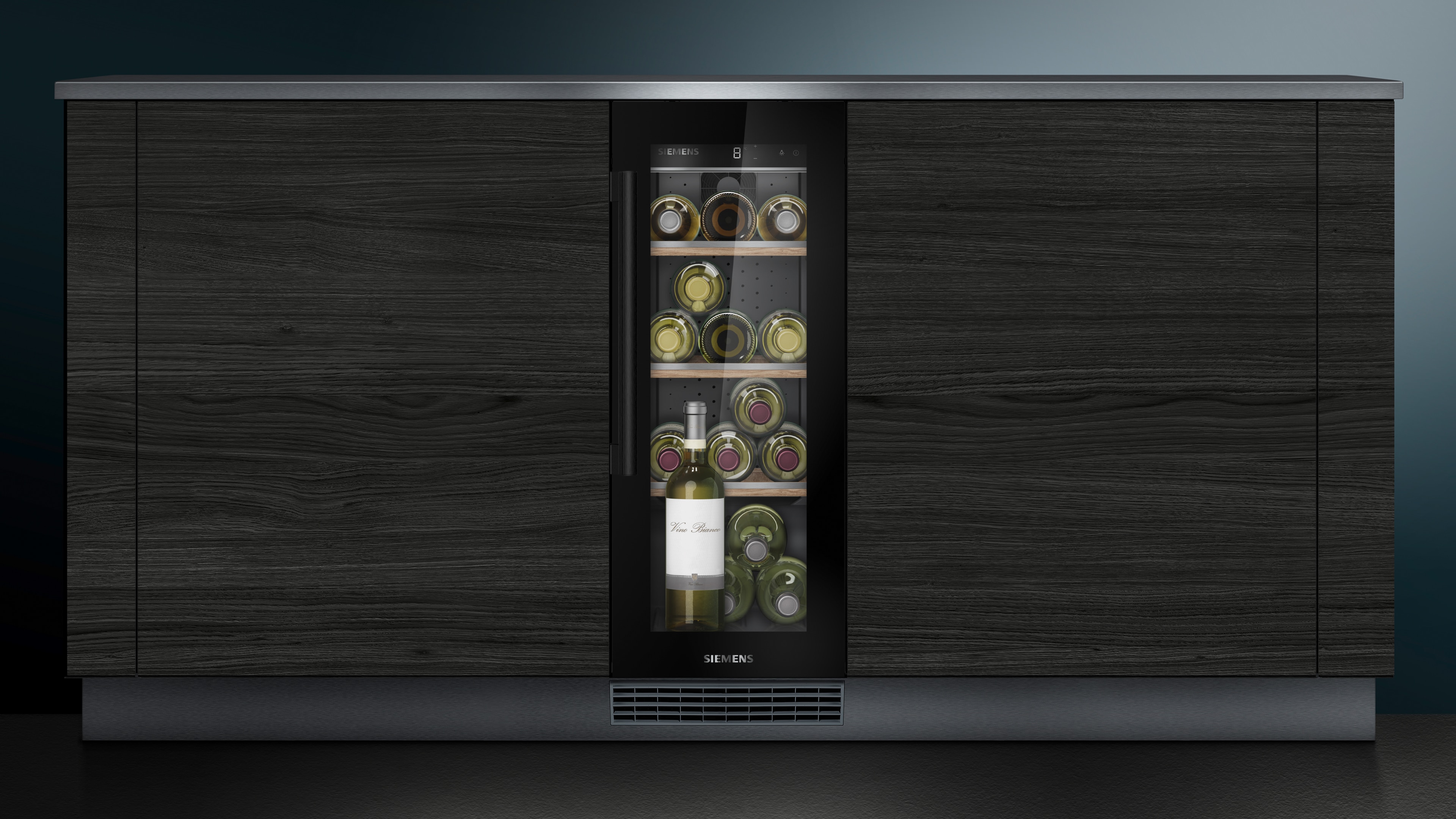 Vinoteca integrable Siemens para 21 botellas - KU20WVHF0 - Negro Negro-4