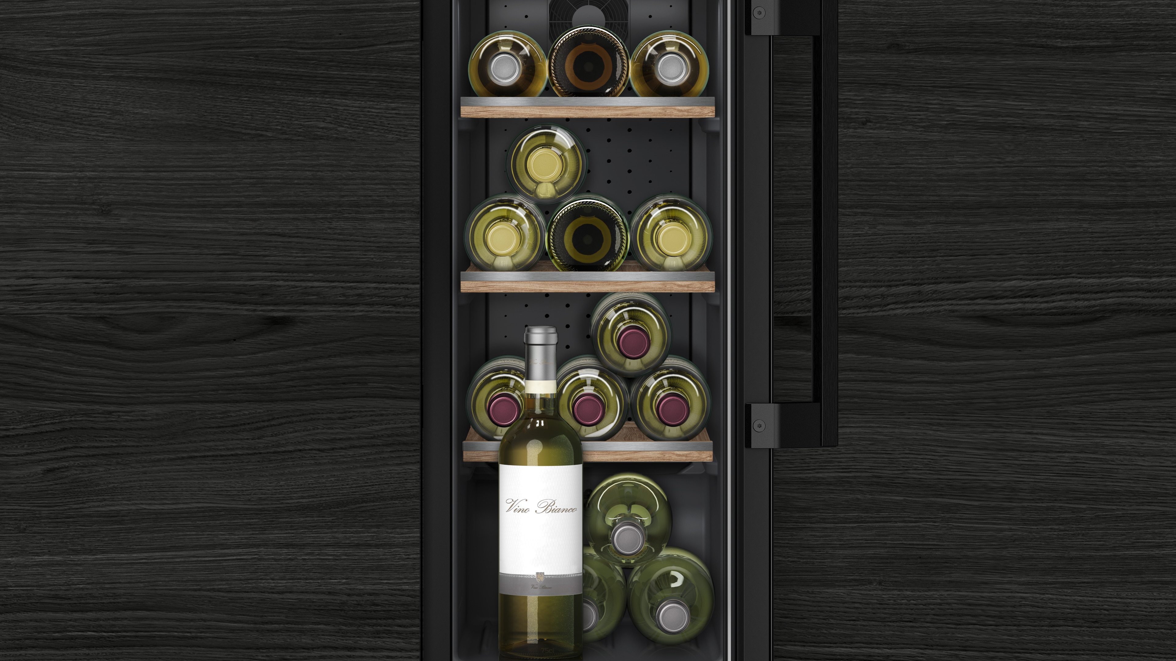 Vinoteca integrable Siemens para 21 botellas - KU20WVHF0 - Negro Negro-6