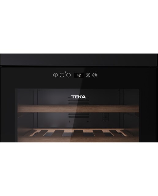 Vinoteca Teka para 51 botellas - RVF 10051 Cristal negro-4