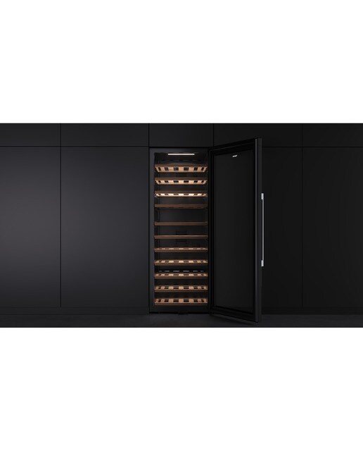 Vinoteca Teka para 51 botellas - RVF 10051 Cristal negro-6