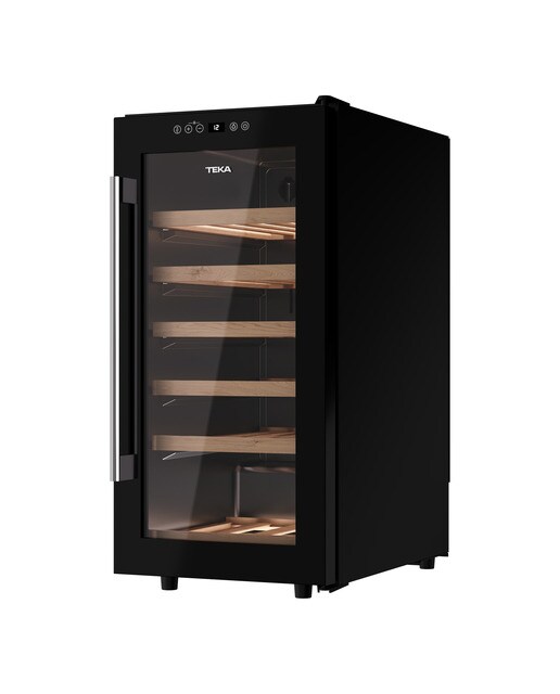 Garrafeira Teka RVF 10032 com Capacidade para 32 Garrafas Standard - Vidro Preto Vidro preto-4