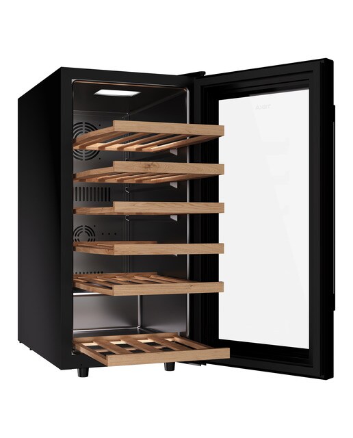 Garrafeira Teka RVF 10032 com Capacidade para 32 Garrafas Standard - Vidro Preto Vidro preto-5