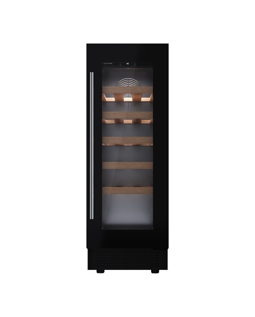 Vinoteca Teka con capacidad para 20 botellas - RVU 10020 - Cristal negro Cristal negro-2