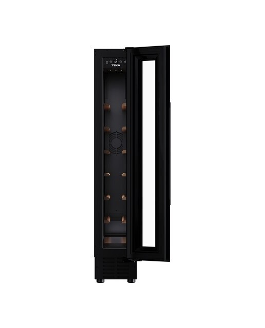 Vinoteca Teka para 8 botellas - RVU 10008 - Cristal negro Cristal negro-2