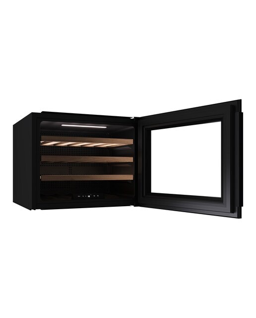 Garrafeira Encastrável Teka RVI 10024 com Capacidade para 24 Garrafas Standard - Vidro Preto Vidro preto-4