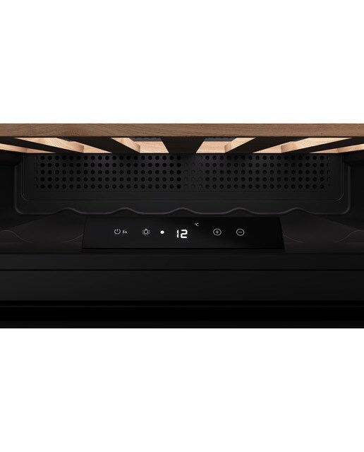 Garrafeira Encastrável Teka RVI 10024 com Capacidade para 24 Garrafas Standard - Vidro Preto Vidro preto-5