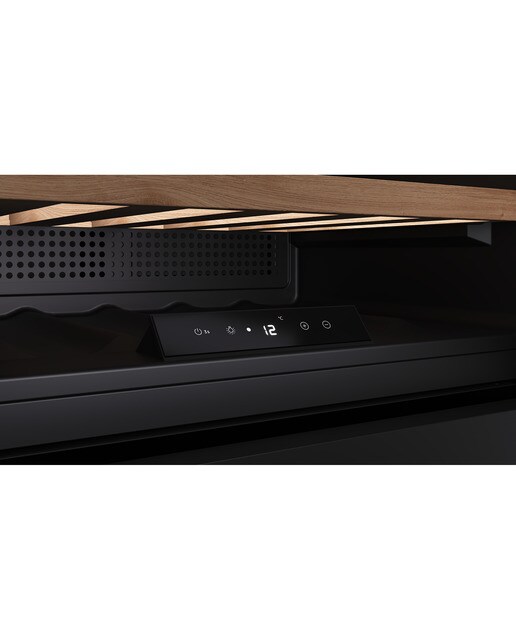 Garrafeira Encastrável Teka RVI 10024 com Capacidade para 24 Garrafas Standard - Vidro Preto Vidro preto-6