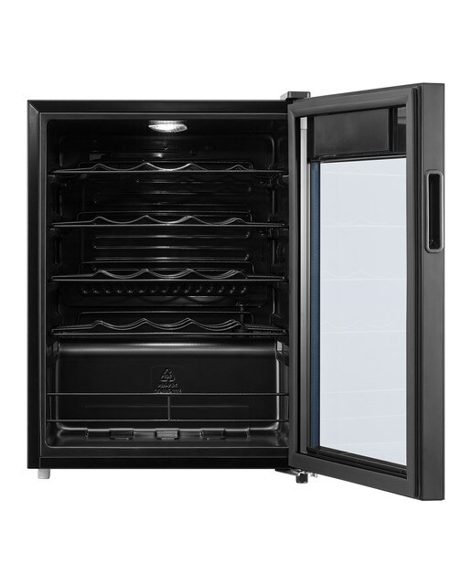 Garrafeira Midea MDRW111FGG22 e Capacidade de 24 Garrafas Standard - Preto Preto-3