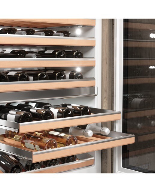 Garrafeira com Congelador Asko RWFN2826S para 78 Garrafas Standard e de 200,3 cm - Inox Inox-5