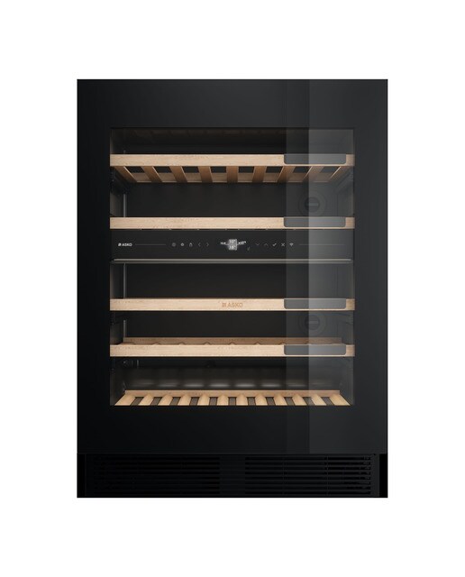 Garrafeira Asko WCN15842G de 1 temperatura e para 38 Garrafas Standard - Preto Preto-1