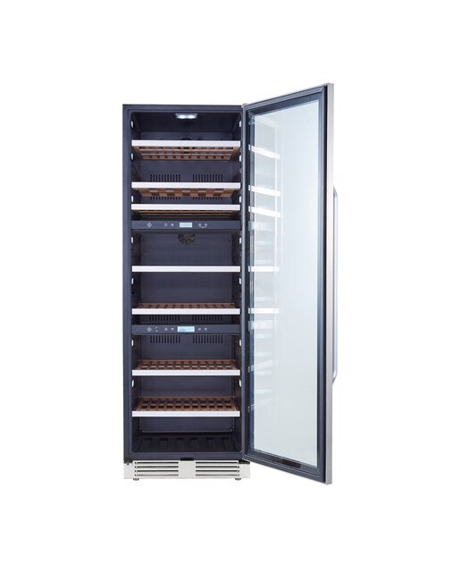 Vinoteca La Sommelière para 143 botellas -MT145TZ Acero Inox-3