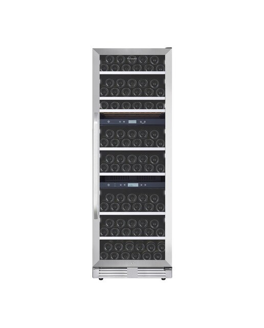 Vinoteca La Sommelière para 143 botellas -MT145TZ Acero Inox-4