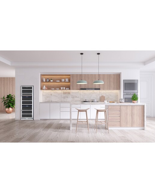 Vinoteca La Sommelière para 143 botellas -MT145TZ Acero Inox-6