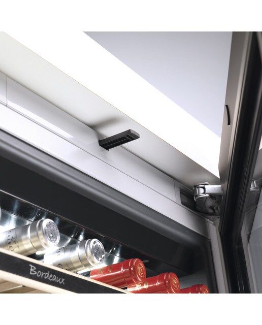 Garrafeira Miele KWT 6322 UG-1 FlexiFrame e Push2open e de 34 Garrafas Standard - Porta Vidro Preto-3
