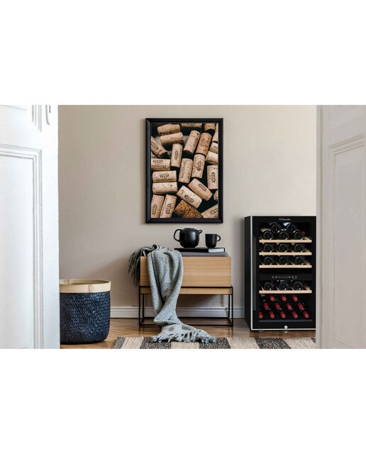 Vinoteca La Sommelière para 49 botellas - ECS51.2Z - Negro Negro-5
