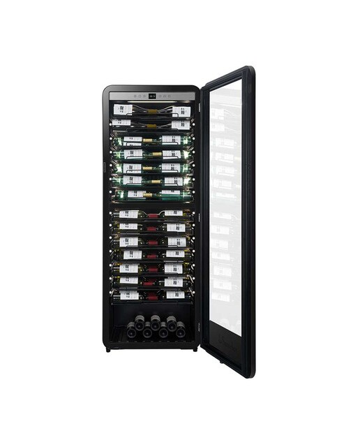Vinoteca La Sommelière para 247 botellas - APOGEE185DZPRO Negro-4