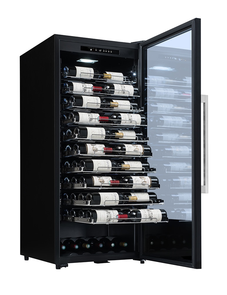 Vinoteca La Sommelière para 107 botellas - PRO110N - Negro Negro-4