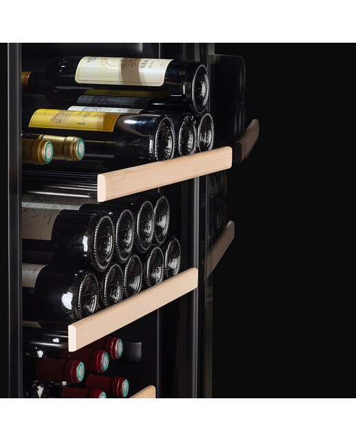 Vinoteca La Sommeliére para 121 botellas - LS117BLACK Negro-4