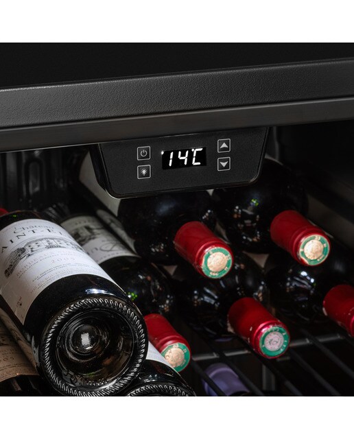 Vinoteca La Sommeliére para 121 botellas - LS117BLACK Negro-6