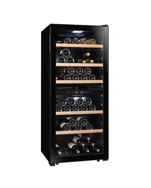 Vinoteca La Sommeliére para 102 botellas - LS102DZBLACK - Negro Negro-3