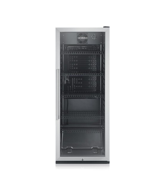 Garrafeira Severin FKS8841 para Até 150 Garrafas de 0,5 Litros - Cinza Cinzento-2