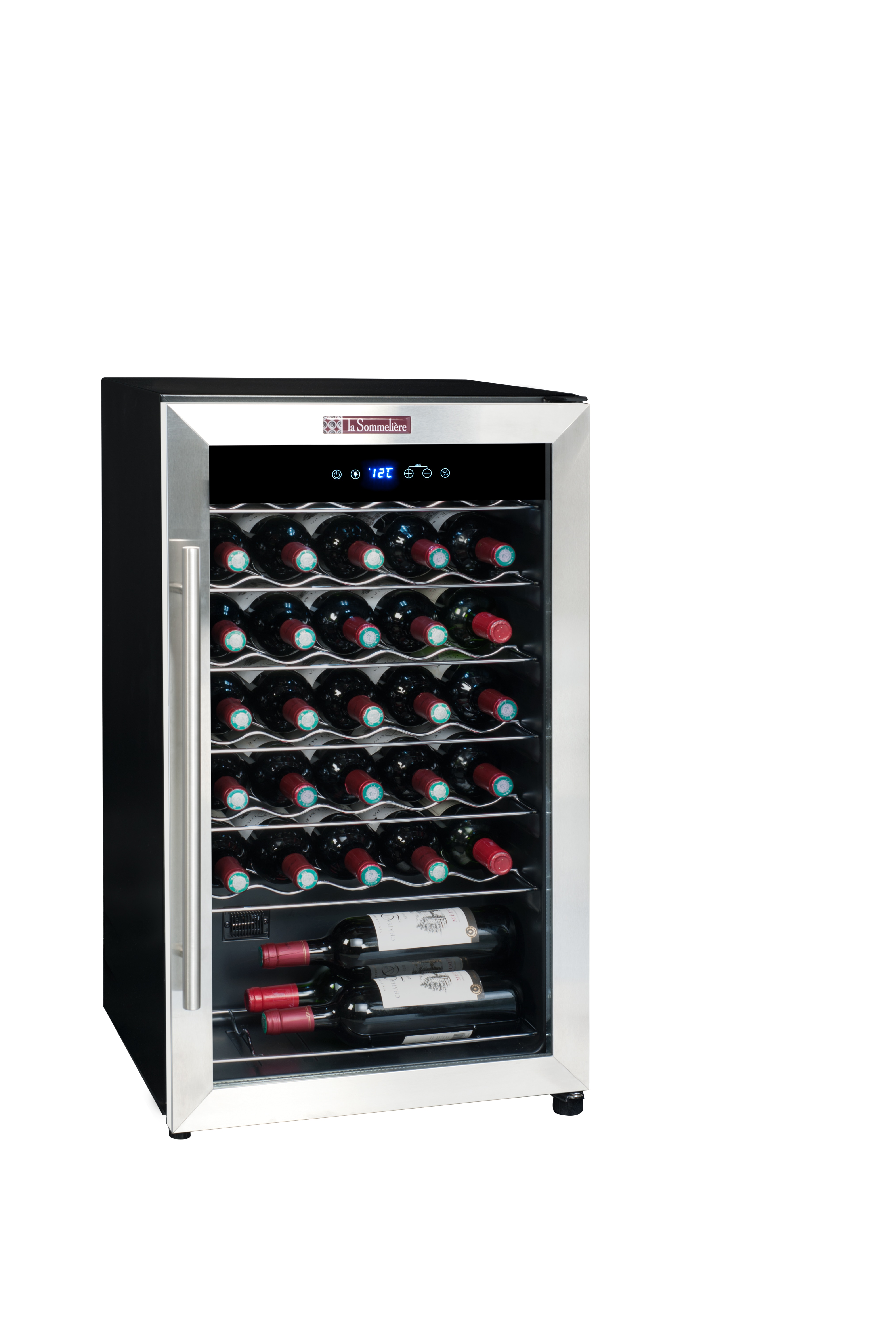 Vinoteca La Sommeliére para 34 botellas - LS34A Negro-2