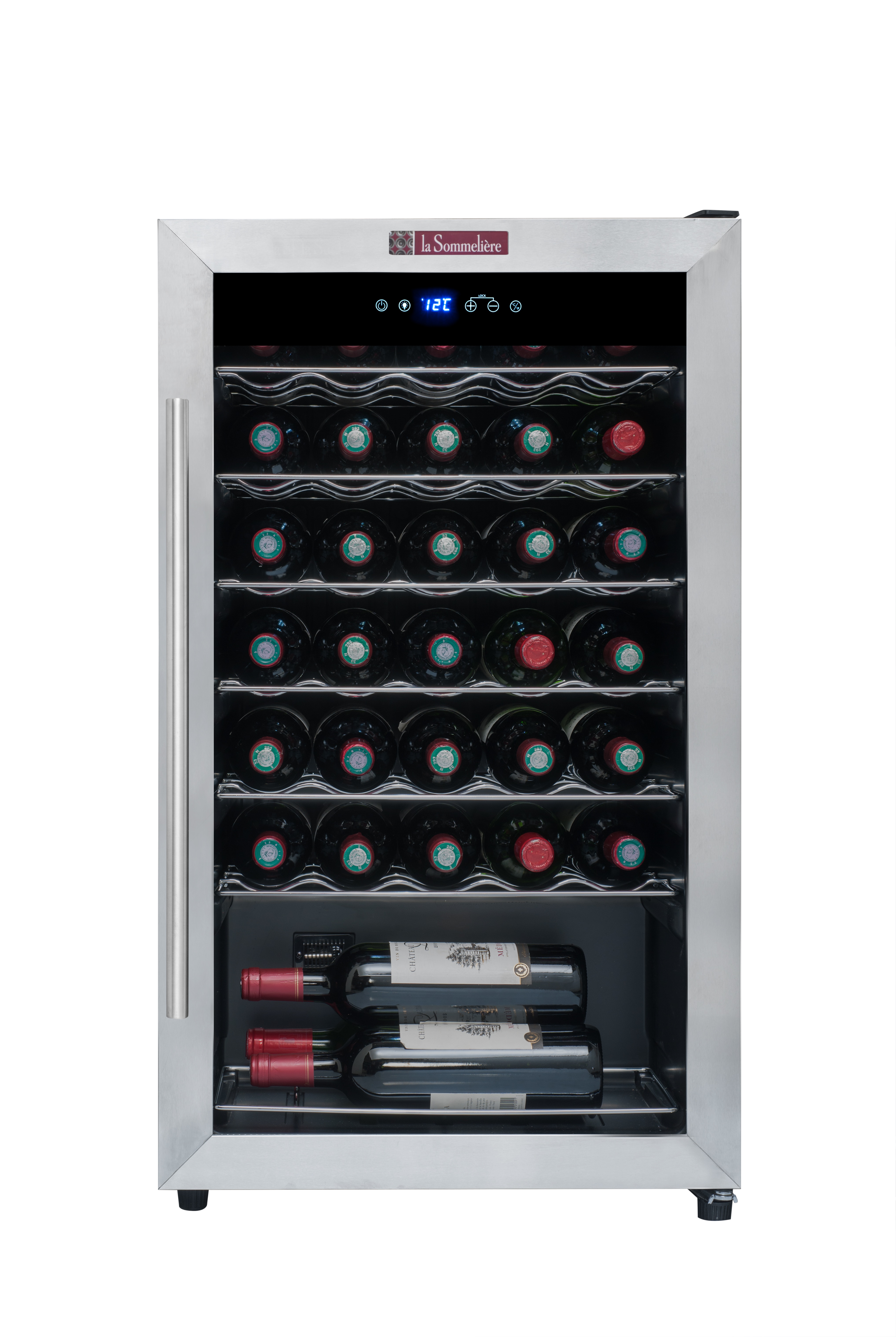 Vinoteca La Sommeliére para 34 botellas - LS34A Negro-3